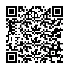 QR kód a telefonszámhoz +12038778068