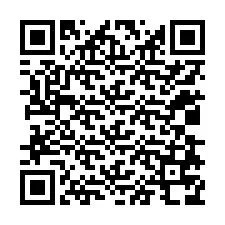 QR код за телефонен номер +12038778070