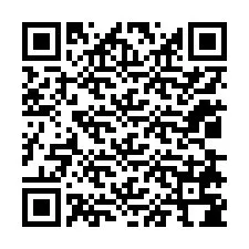 Código QR para número de telefone +12038784825