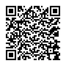 QR-kood telefoninumbri jaoks +12038784829