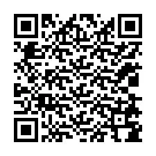 QR kód a telefonszámhoz +12038784831