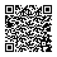 QR-Code für Telefonnummer +12038786578