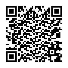 QR-koodi puhelinnumerolle +12038786581