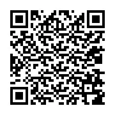 QR код за телефонен номер +12038786586