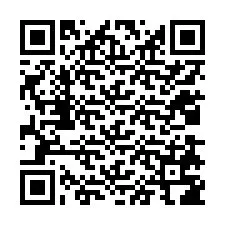 Código QR para número de telefone +12038786842