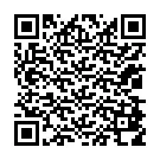 Código QR para número de teléfono +12038818095