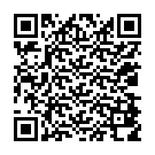 QR код за телефонен номер +12038818098