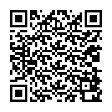 QR-koodi puhelinnumerolle +12038820432