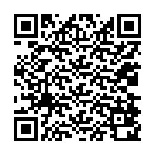 Código QR para número de teléfono +12038820433