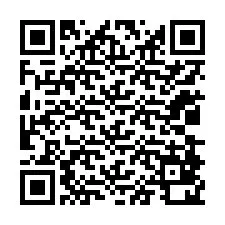 QR код за телефонен номер +12038820435