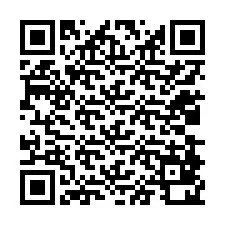 QR код за телефонен номер +12038820436