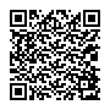 QR код за телефонен номер +12038823670