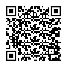 QR-Code für Telefonnummer +12038823673