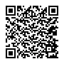 QR-koodi puhelinnumerolle +12038823677