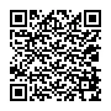 Kode QR untuk nomor Telepon +12038824438