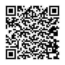 Código QR para número de telefone +12038838533