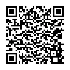 QR код за телефонен номер +12038840579