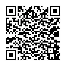 QR-Code für Telefonnummer +12038841039