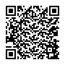 QR Code สำหรับหมายเลขโทรศัพท์ +12038843656