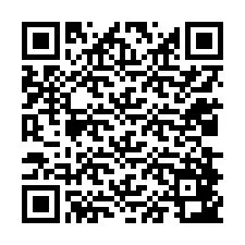 QR код за телефонен номер +12038843666