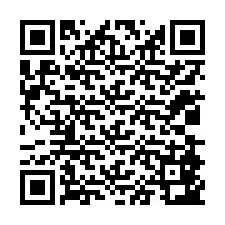 QR Code สำหรับหมายเลขโทรศัพท์ +12038843831