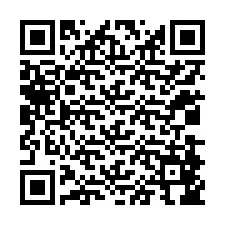 QR-koodi puhelinnumerolle +12038846450