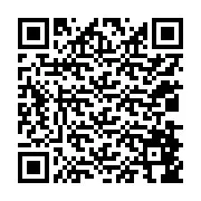 QR-код для номера телефона +12038846754