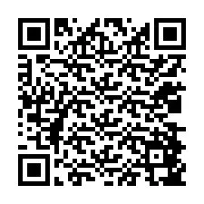 QR код за телефонен номер +12038847696