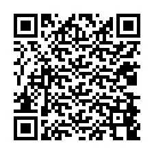 QR код за телефонен номер +12038848092