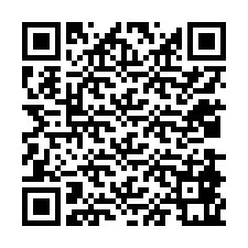 QR kód a telefonszámhoz +12038861846