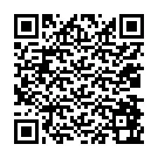 QR-код для номера телефона +12038862786