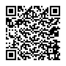 QR-код для номера телефона +12038865887