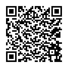 QR-koodi puhelinnumerolle +12038866729