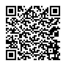 Código QR para número de teléfono +12038867595