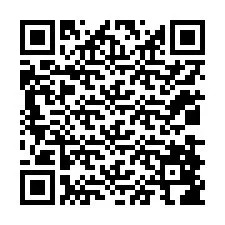 Kode QR untuk nomor Telepon +12038886711