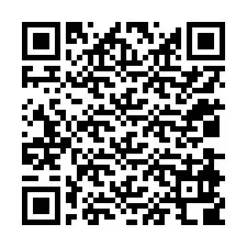 QR-Code für Telefonnummer +12038908814