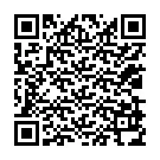 電話番号のQRコード +12039934329