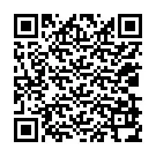 QR-code voor telefoonnummer +12039934338