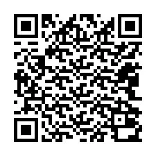 QR kód a telefonszámhoz +12042030227