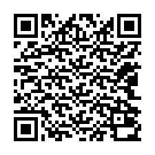 Kode QR untuk nomor Telepon +12042030229