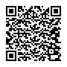 Código QR para número de teléfono +12042030233