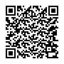 Kod QR dla numeru telefonu +12042030558