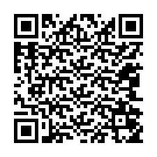 Kode QR untuk nomor Telepon +12042055583