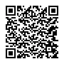 Código QR para número de teléfono +12042055585