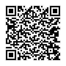 QR-code voor telefoonnummer +12042055587