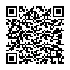 Kode QR untuk nomor Telepon +12042069388