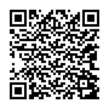 Código QR para número de telefone +12042083608