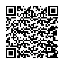 QR-kood telefoninumbri jaoks +12042083618