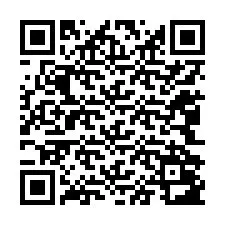 QR Code สำหรับหมายเลขโทรศัพท์ +12042083622