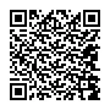 Kode QR untuk nomor Telepon +12042086877